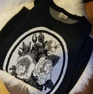 Floral Sweater